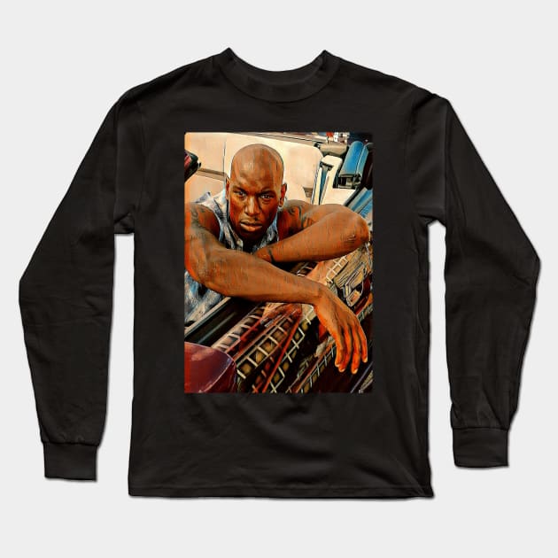 Tyrese Gibson Long Sleeve T-Shirt by d1a2n3i4l5